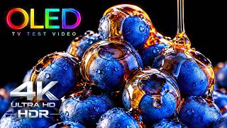 True Deep Black Contrast Test | 4K HDR 60FPS Dolby Vision OLED Screen Demo Benchmark
