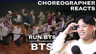 Dancer Reacts to BTS - RUN BTS Dance Practice