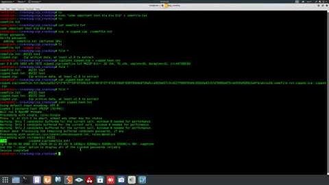 Hacking a zip file - Linux - [Hebrew language]