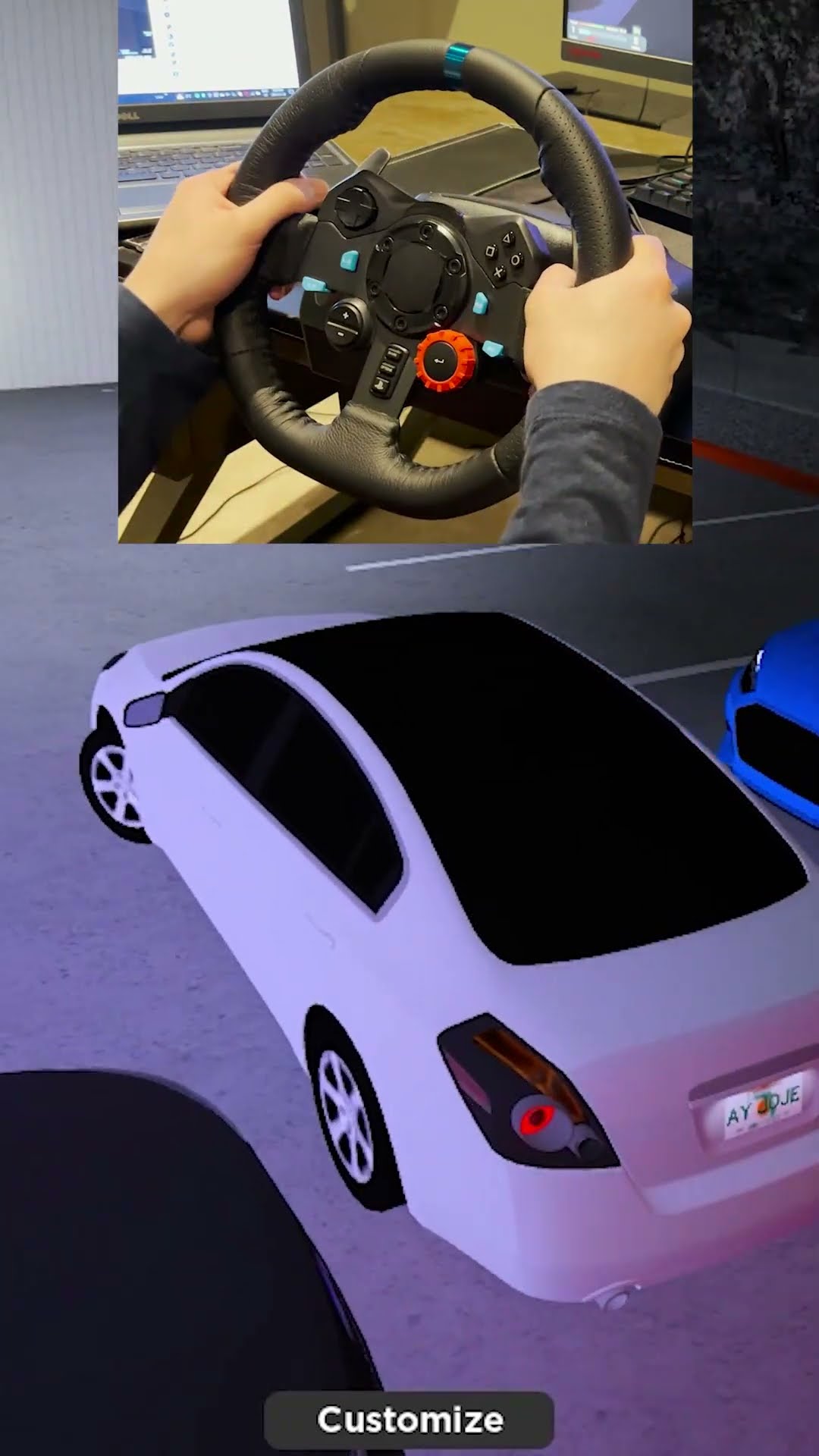 Parking While Using A Steering Wheel In Roblox YouTube Oar2 