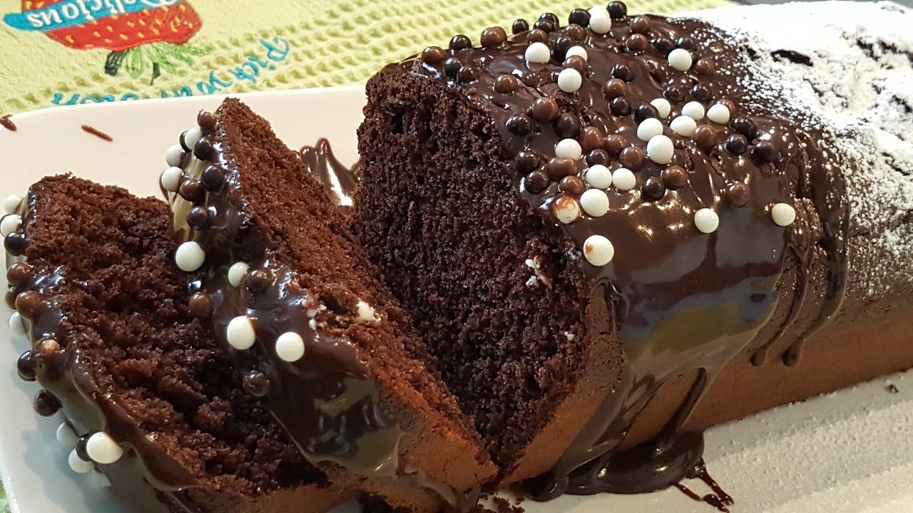 cake au chocolatكيك الشكلاطة