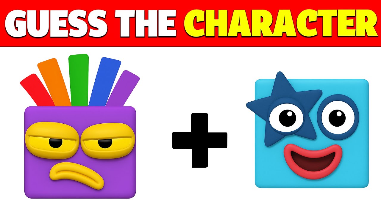 🔢УГАДАЙТЕ персонажа NumberBlocks по EMOJI! (Победить могут только суперфанаты!) 🌈7️⃣🌠 | Семь, пят...