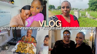 Picking A Plot At The Cemetery , A Night Out With My Sisters   Seeing My Friend 13 Years Later