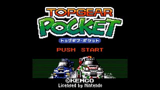 【GB】トップギアポケット【ゲームボーイ/GAMEBOY/720p/60fps/レトロフリーク/実況なし】