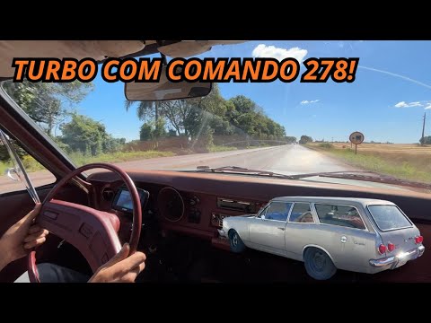 1º ROLÊ DE CARAVAN 6 CILINDROS TURBO DEPOIS DE 4 ANOS MONTANDO! USANDO COMANDO 278 DEU CERTO?!