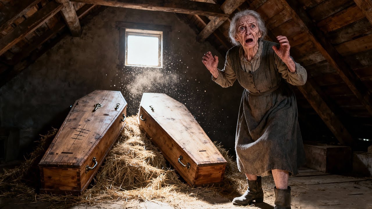 A Widow Cleaned the Attic After Her Husband Died — What She Found Among the Hay Changed Everything