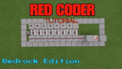 Minecraft Tutorial: Red Coder