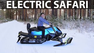 Next gen eSled electric snowmobile