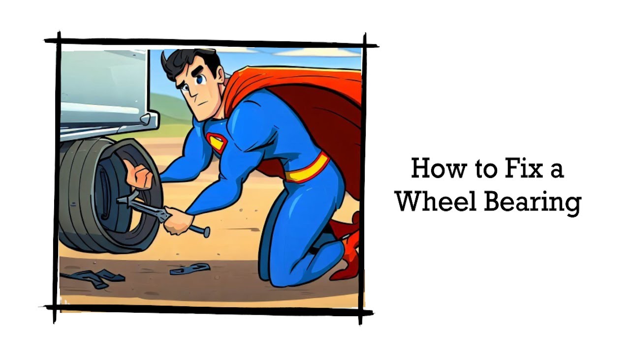 How to Fix a Trailer Wheel Bearing Simple DIY RV Trailer Repair YouTube