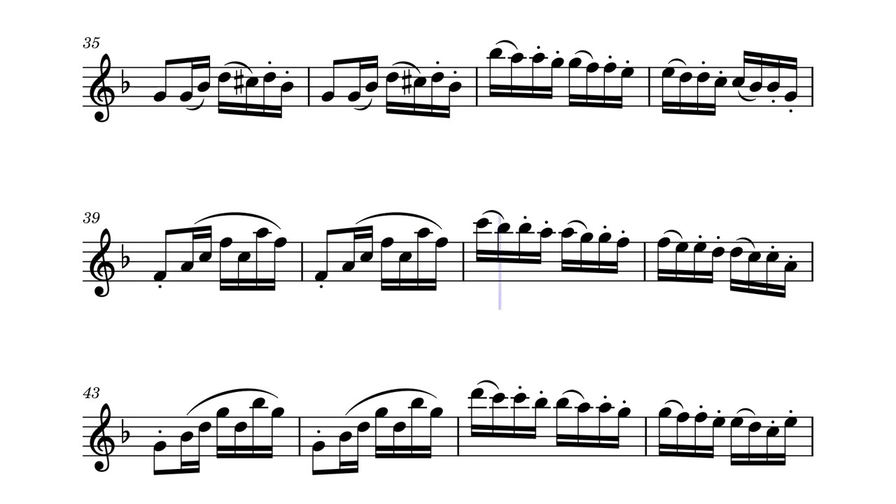 2025-2026 TMEA All-State Oboe/English Horn Etude 1