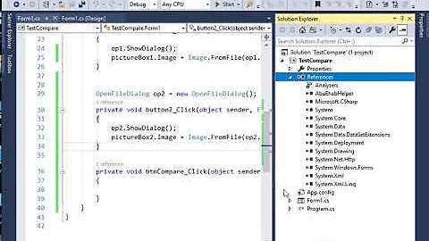 Compare images to find differences in C#