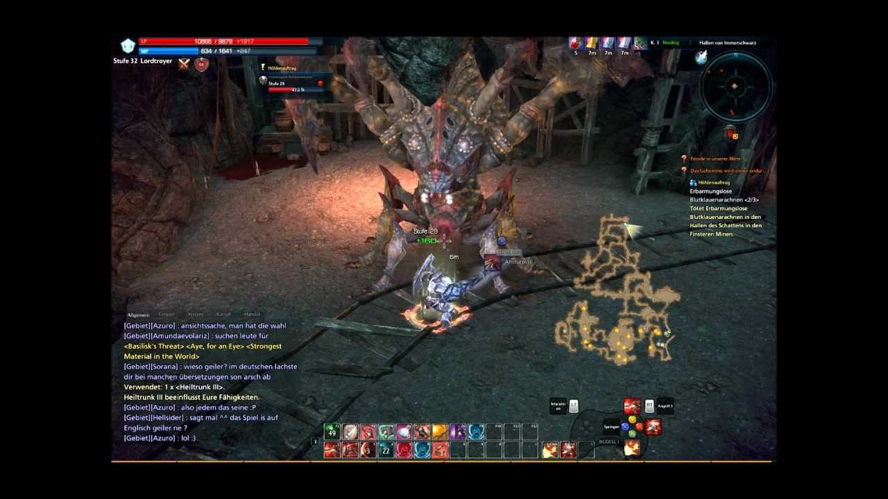 Let´s play TERA Elitekampf mit Lanzer solo!