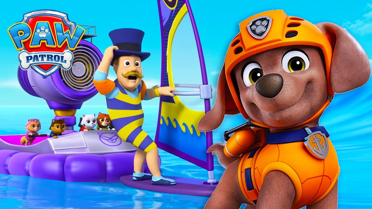 Windszörf katasztrófa Adventure Bayben! 🌊 | Mancs Őrjárat | PAW Patrol