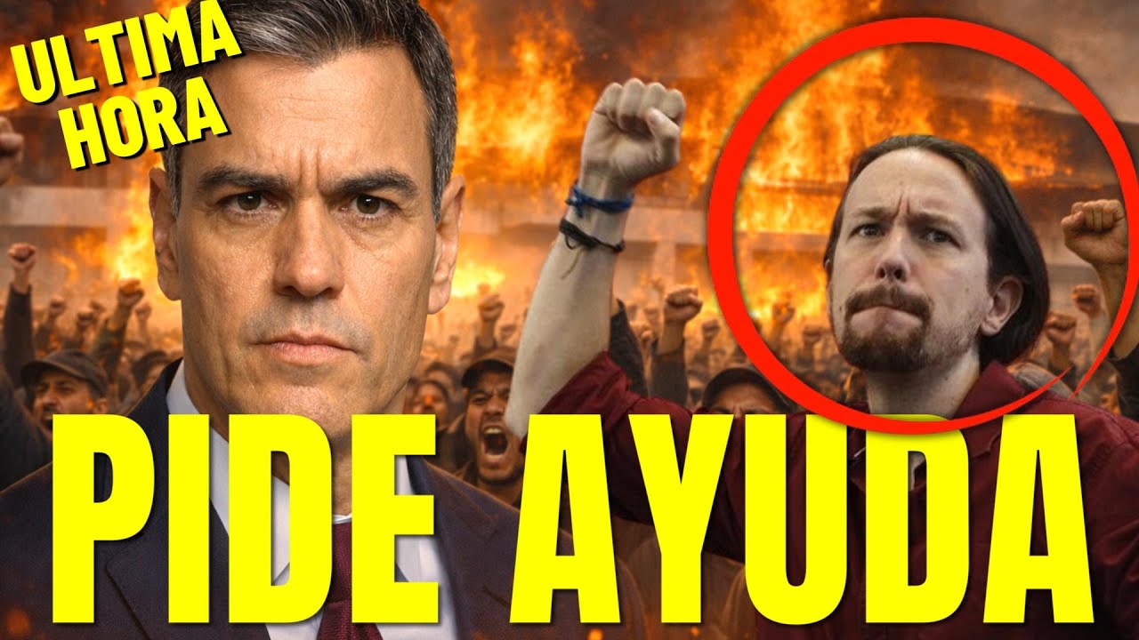 💥ÚLTIMA HORA: SÁNCHEZ PIDE AYUDA A LA IZQUIERDA Y AMENAZAN CON LA CÁRCEL PARA TODOS!