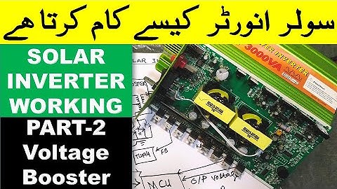 {243} 3000VA Solar Inverter Circuit Explained - Part 2 Power Rail / Voltage Booster & Output Switch