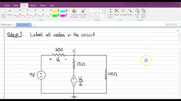 Circuit Analysis: Node Voltage Analysis with Dependent Sources