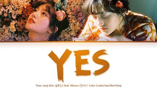 Yoon Jong Shin (윤종신) feat. Minseo (민서) - Yes (좋아) [Color Coded Lyrics Han/Rom/Eng]
