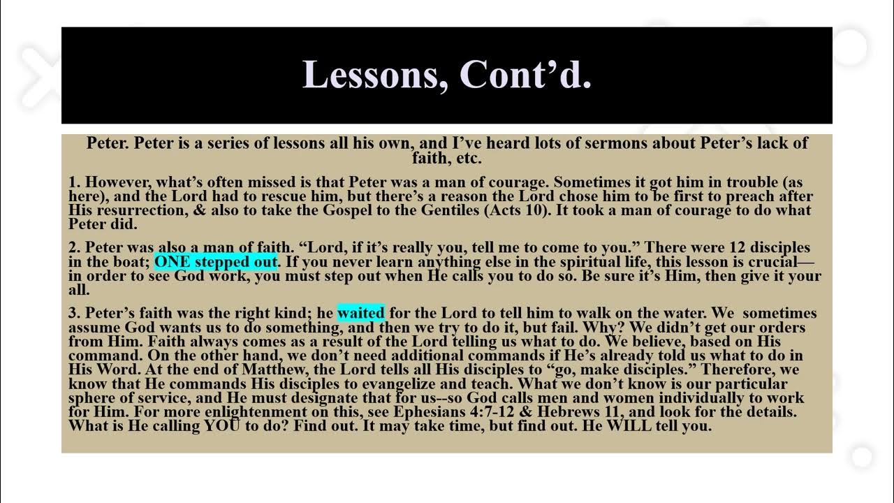 Matthew 14 22 36 The Water Is For Walking YouTube matthew-14-22-36-the-water-is-for-walking-youtube