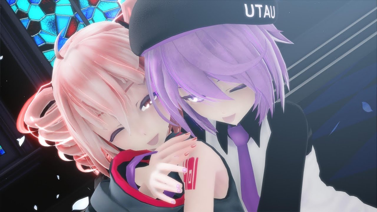 【MMD】乱躁滅裂ガール【Tda式改変重音テト＆唄音ウタ】