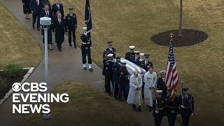 Final farewell to former President George H.W. Bush