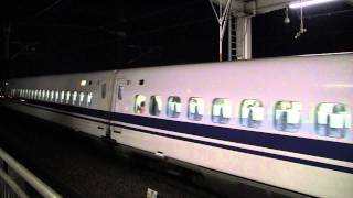 700系C52編成のぞみ190号＠岡山駅