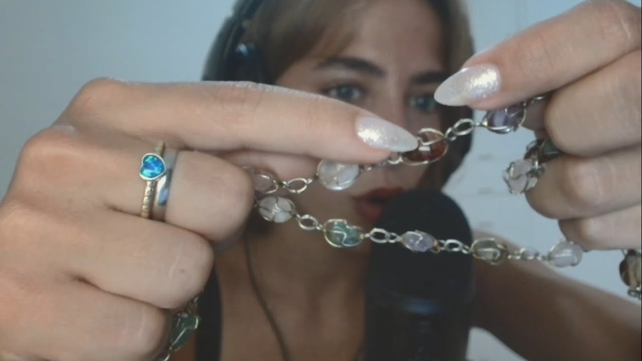 asmr de fondo mientras estudias o descansas ☁️💍✨ background jewlery asmr