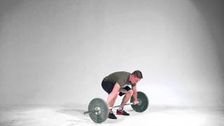 Snatch Pull w. three seconds pause at the knees