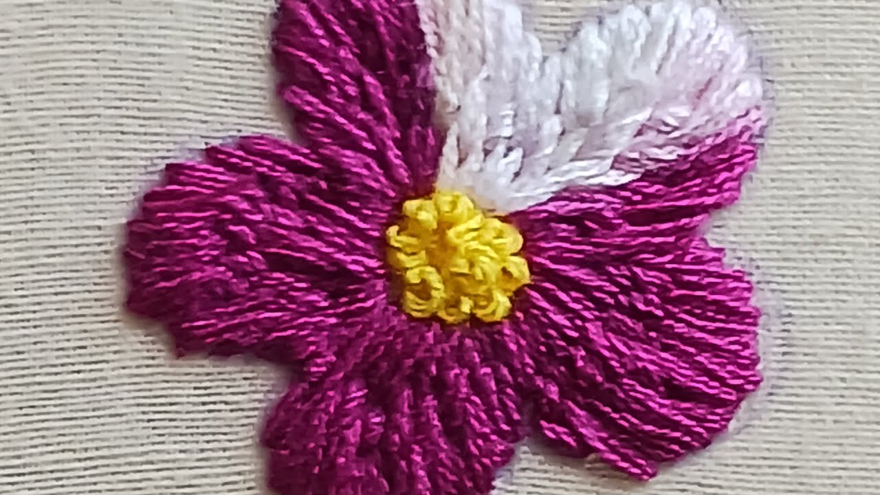 long-and-short-stitch-beautiful-flower-using-long-and-short-stitch