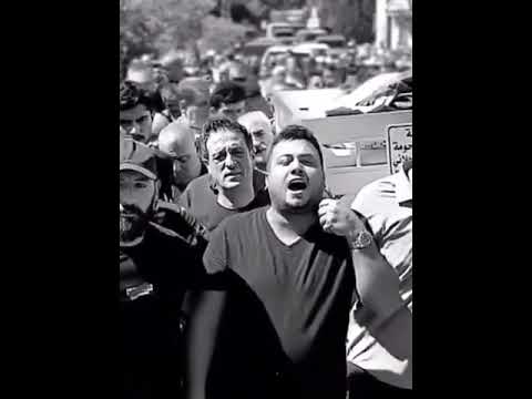 وديع الشيخ في وداع والده الفنان نادر الشيخ