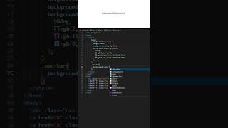 Modern Glassmorphism Navbar using HTML &amp; CSS | Responsive UI Design