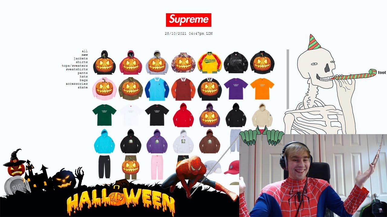 Supreme FW21 Week 10 - Halloween Live Cop