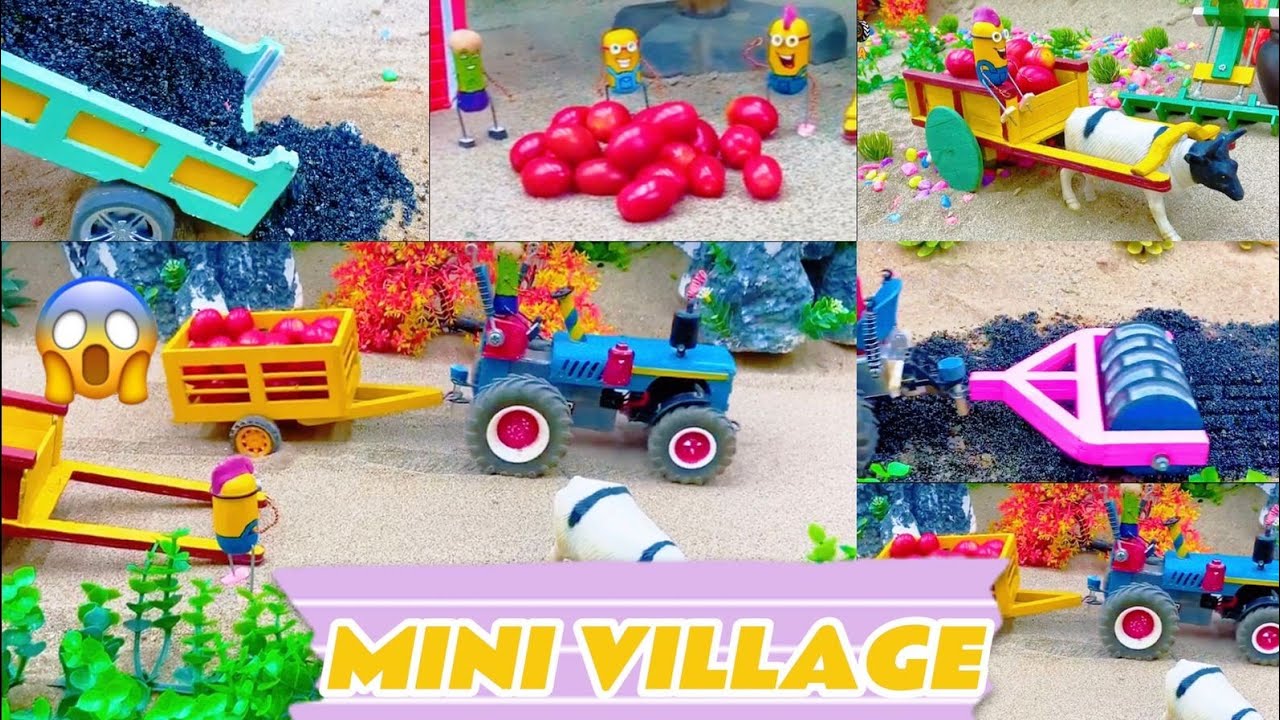 Diy Mini Road 😱 In Mini Village || Engineering Science Project - YouTube