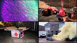 Vuurwerk compilatie 2023 2024 - De Blokkenbrigade
