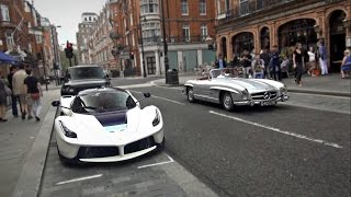 Amazing London supercars!! (P1, 918 Spyder, Bugatti, F12 TDF, LaFerrari, 3x Aventador SVs...