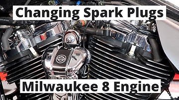 Changing Spark Plugs/Milwaukee 8 Harley Engine