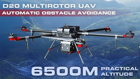 D20 MULTIROTOR UAV|Realizing Automatic Obstacle Avoidance with Millimeter-Wave Radar(2023)