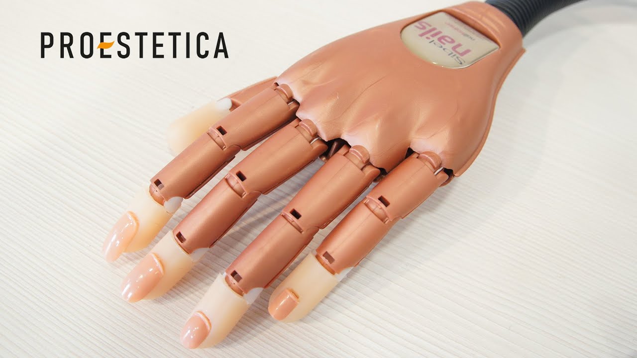 Mano per pratica ricostruzione unghie: Mano studio Nail Trainer