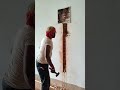 new #wall #cutting# chipping# house# piping#viral