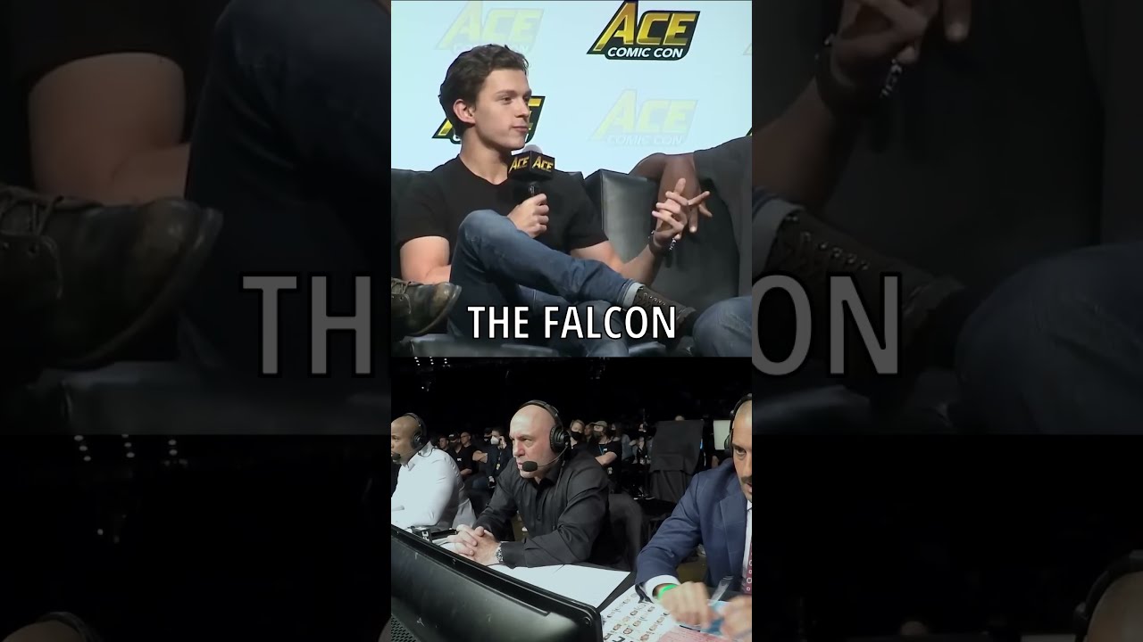 Tom Holland Activates Instant Kill On Anthony Mackie Spiderman Tomholland Marvel Avengers