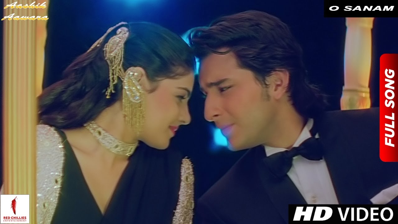 O Sanam Tere Aashik Hain Hum Full Song HD  Aashik Aawara  Saif Ali Khan Mamta Kulkarni