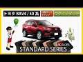トヨタ　新型　RAV4（50系）ラゲッジマット・分割ロングラゲッジマット装着動画