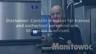 Manitowoc Indigo NXT Water Trough Overflow-Probe Not Sensing Condition