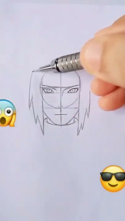 Speed drawing Kakashi Hatake desenho realista Hatake Kakashi