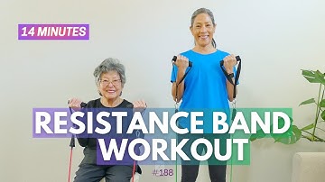 BEST Resistance Band Exercises for Seniors to TONE UP Fast!