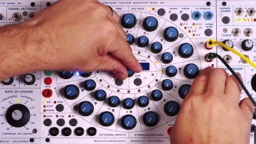Buchla 250e Dual Arbitrary Function Generator Tutorial & Demo