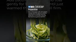 Fennel and Sausage Pasta with Zoodles