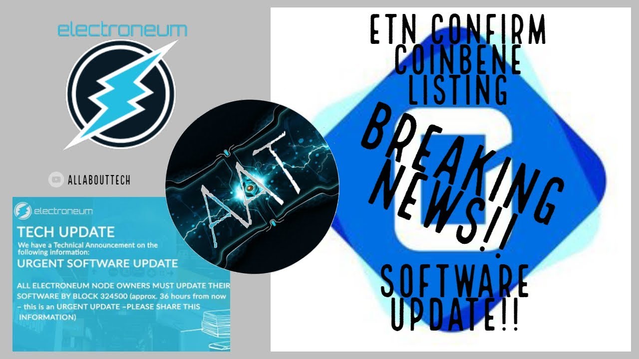Electroneum BREAKING NEWS! HUGE EXCHANGE LISTING CONFIRMED + SOFTWARE UPDATE
