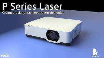 NEC P Series Laser Projectors: Groundbreaking has never been this quiet