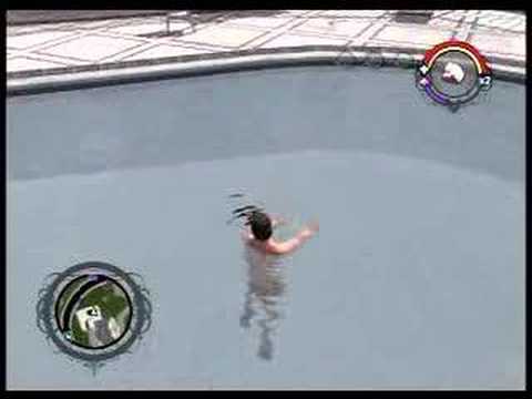 Self Portrait - Saints Row Aqua Aerobics