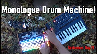 #Sebtember Day 21: Using Program Changes to turn the Korg Monologue into an amazing drum machine.